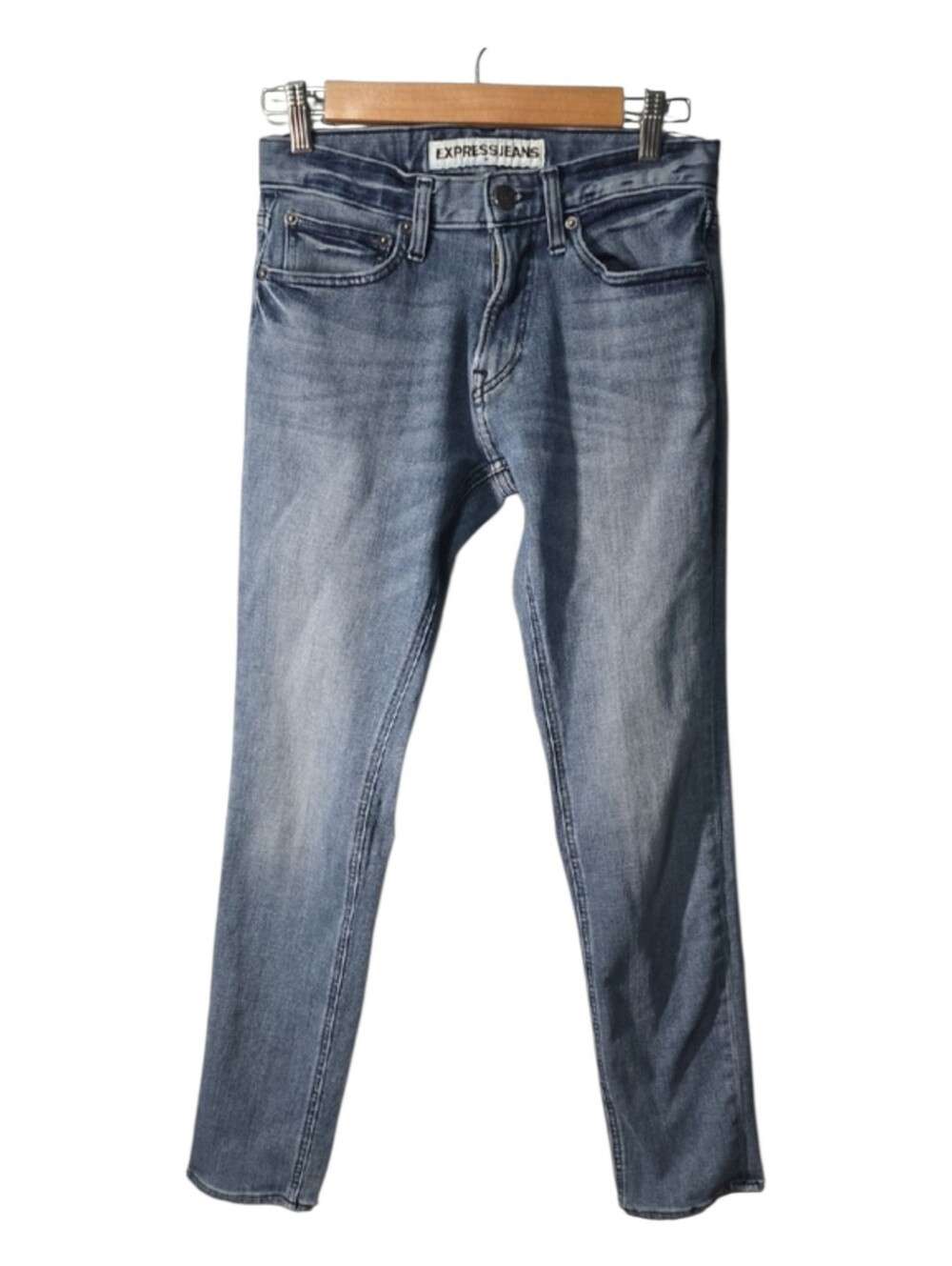 Express Jeans jeans Men's Size 28 Faded Blue Jeans Rocco Slim Fit Skinny Leg